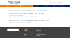 Desktop Screenshot of flyorcaair.com